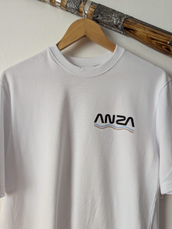 Anza wave icon t-shirt - White